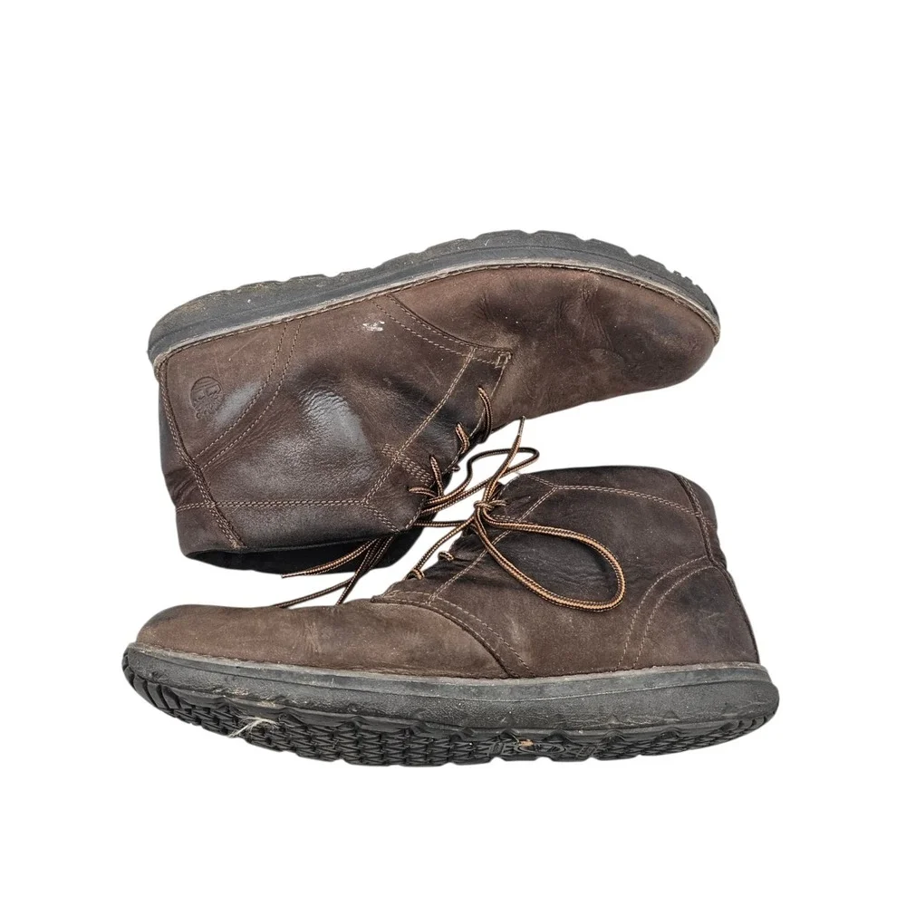 Timberland Men's Size 13 US Classic Sawyer Lane Brown Leather Chukka Boots Shoes